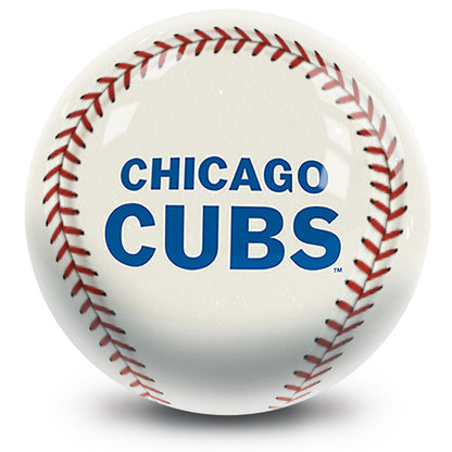 MLB - Chicago Cubs OTB Baseball Bowling Ball