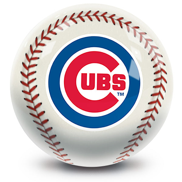 MLB - Chicago Cubs OTB Baseball Bowling Ball