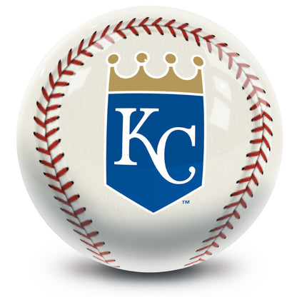 MLB - Kansas City Royals OTB Baseball Bowling Ball