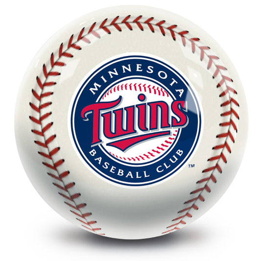 MLB - Minnesota Twins OTB Baseball Bowling Ball