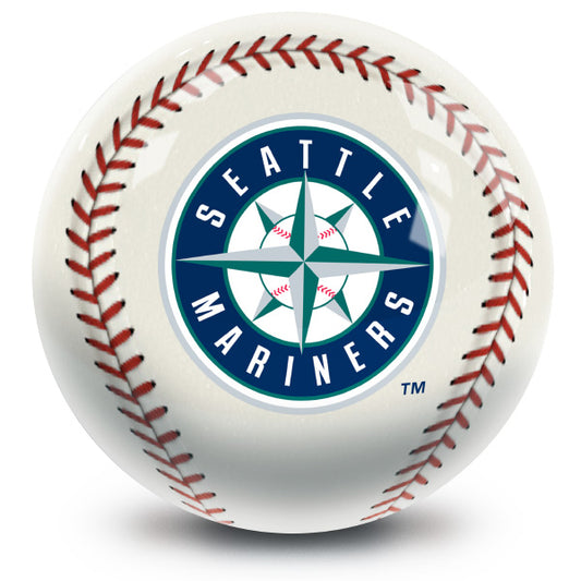 MLB - Seattle Mariners OTB Baseball Bowling Ball