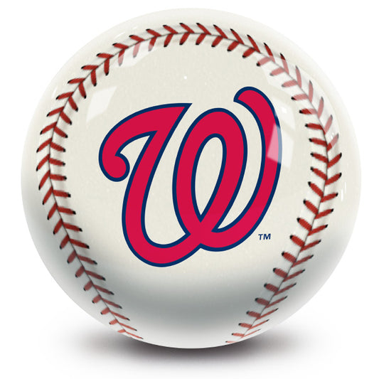 MLB - Washington Nationals OTB Baseball Bowling Ball