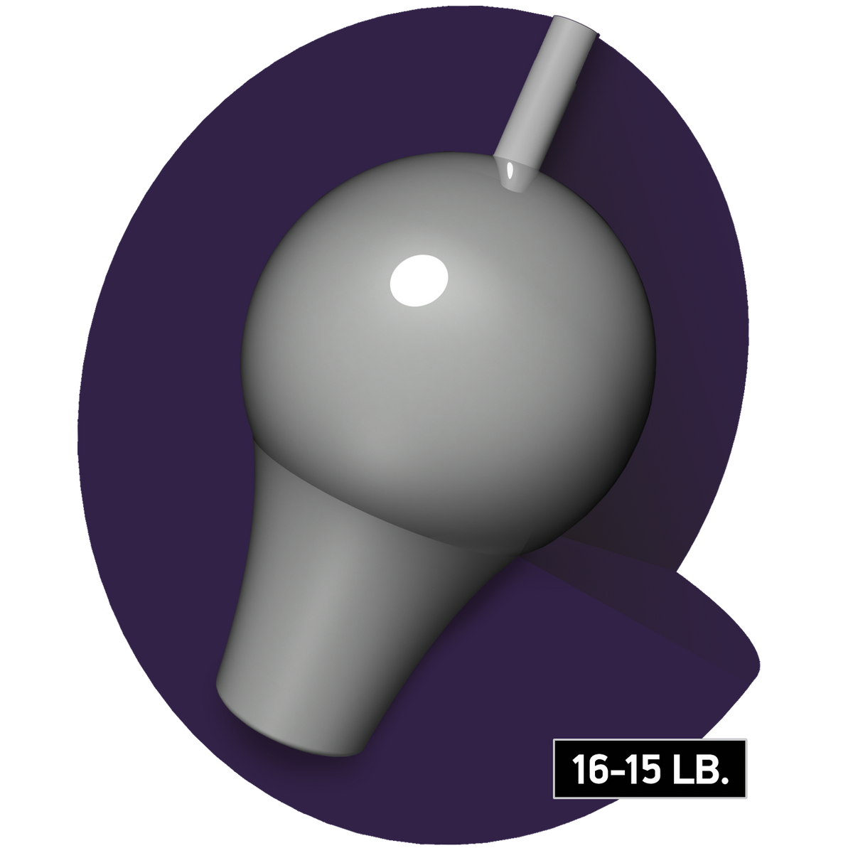Brunswick Purple Rhino Pro Bowling Ball