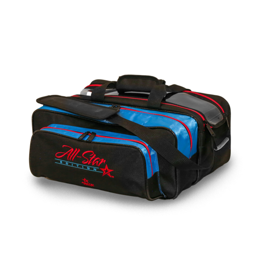 Roto Grip Caryall Double Tote Black/Red/Blue Competitor Series