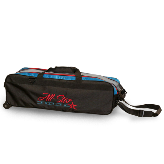 Roto Grip Triple Tote Black/Red/Blue All-Star Edition Competitor Series