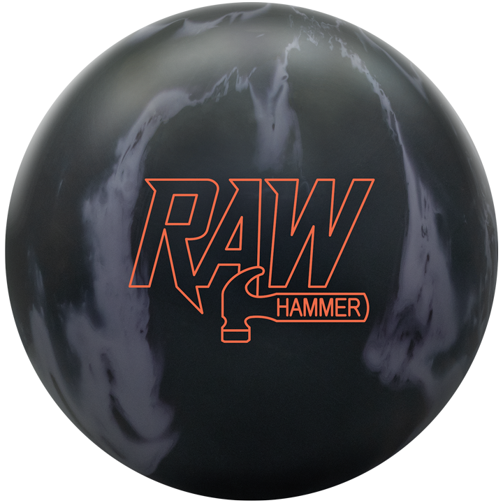 Hammer Raw Black Grey Bowling Ball