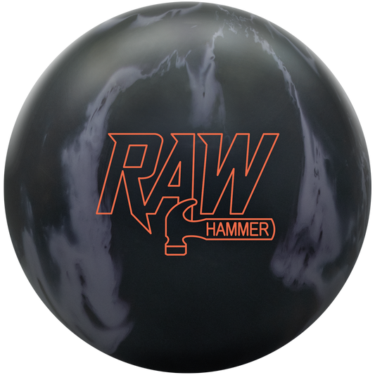 Hammer Raw Black Grey Bowling Ball