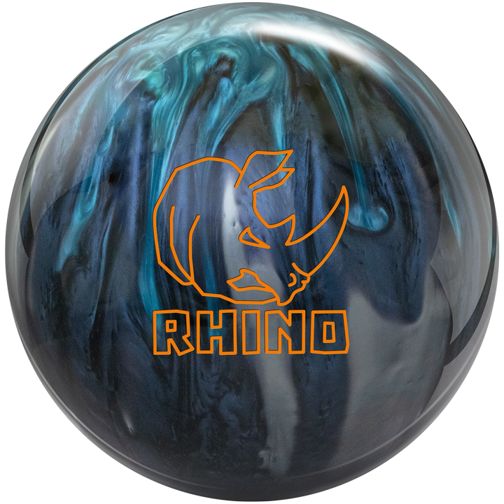 Brunswick Rhino Blue/Cadet Grey/Silver Bowling Ball