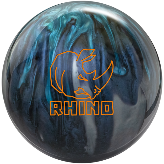 Brunswick Rhino Blue/Cadet Grey/Silver Bowling Ball