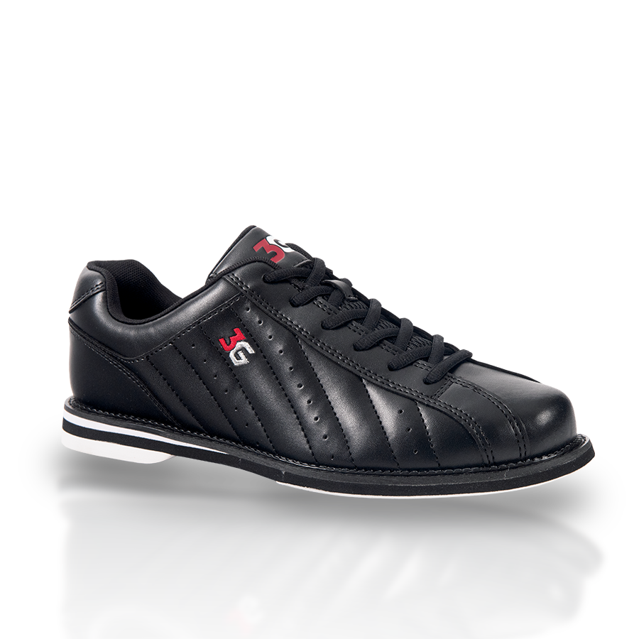 3G Kicks - Black Unisex Bowling Shoe