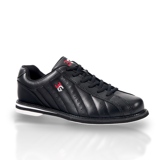 3G Kicks - Black Unisex Bowling Shoe