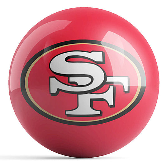 NFL - San Francisco 49ers OTB Logo Bowling Ball