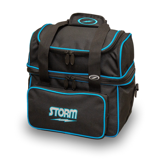 Storm Flip Single Tote - Black/Electric Blue