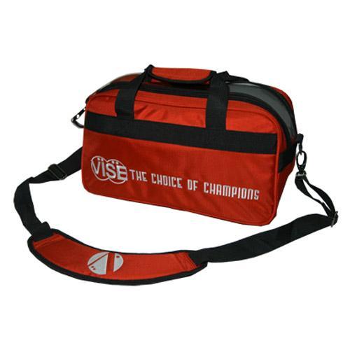Vise 2-Ball Clear Top Tote - Red