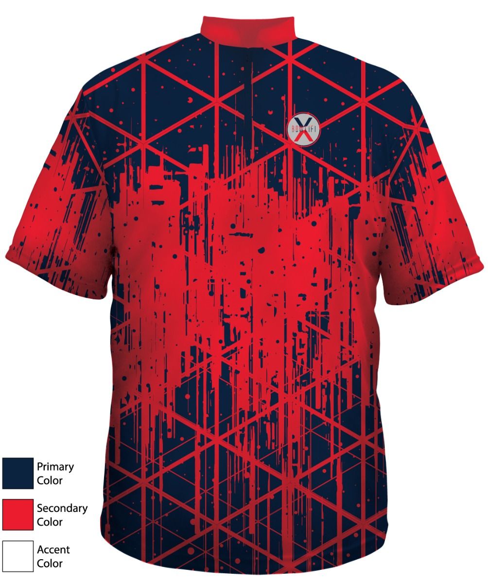 Bowlifi Abstract Vibration Jersey