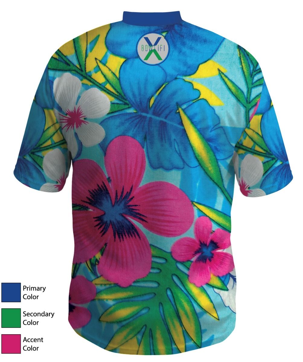 Bowlifi Hawaiian Garden Jersey