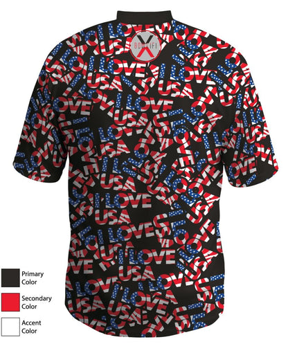 Bowlifi I Love USA Jersey