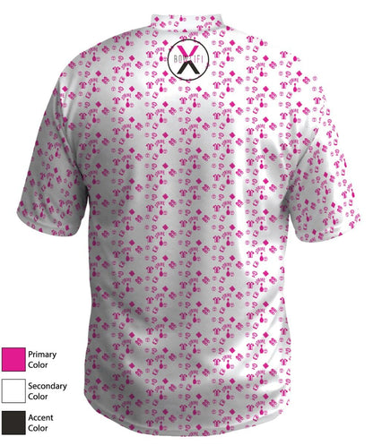 Bowlifi Random Bowling Pink Jersey