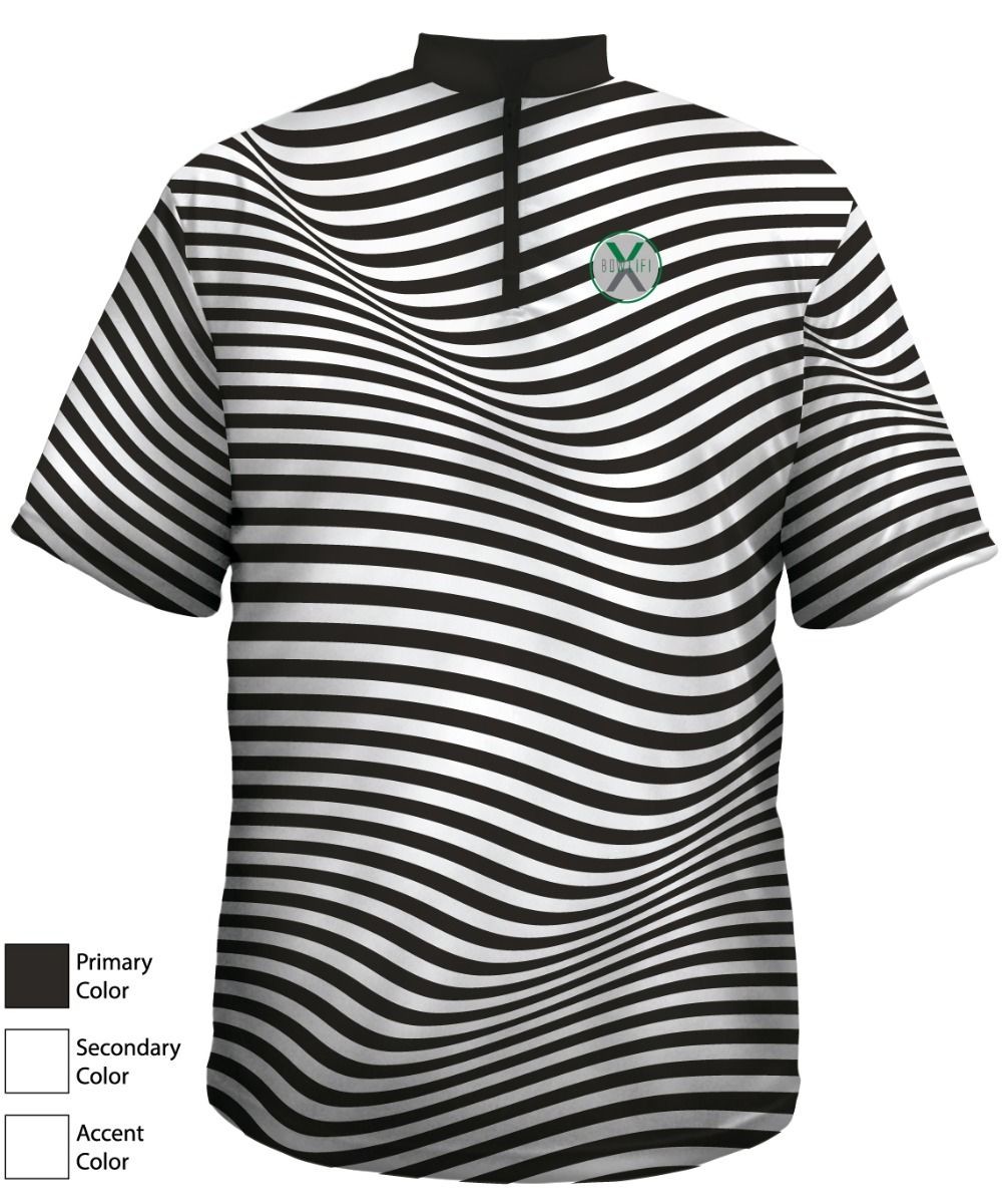 Bowlifi Striped Waves Jersey