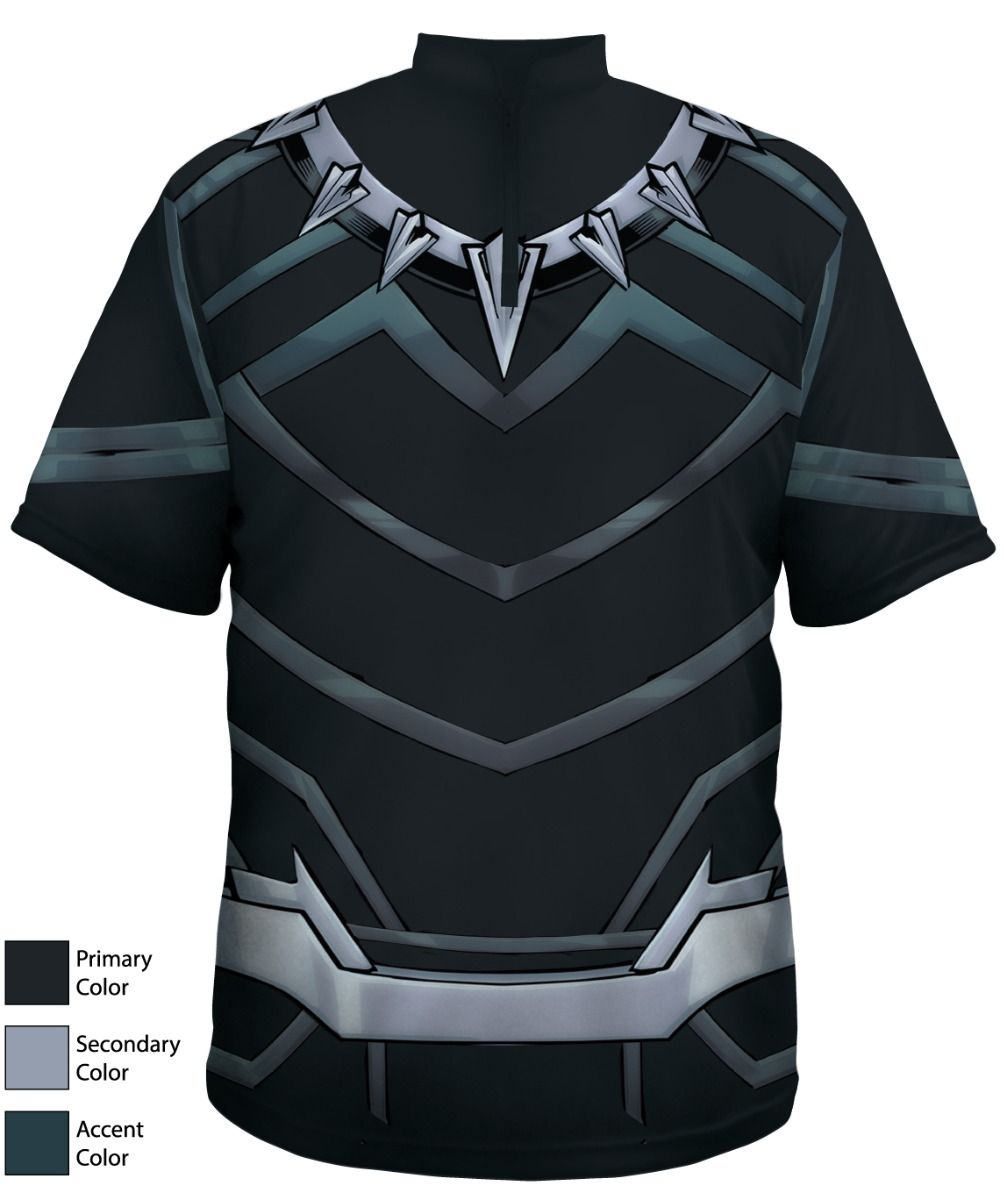 Bowlifi Marvel Black Panther Costume Jersey