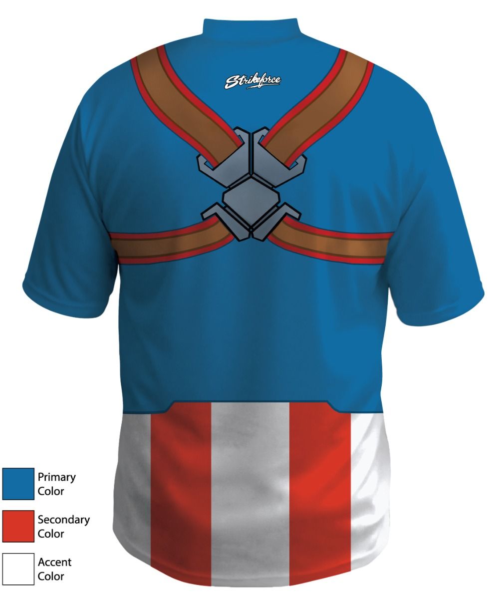 Bowlifi Marvel Captain America Costume Jersey