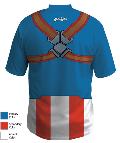 Bowlifi Marvel Captain America Costume Jersey
