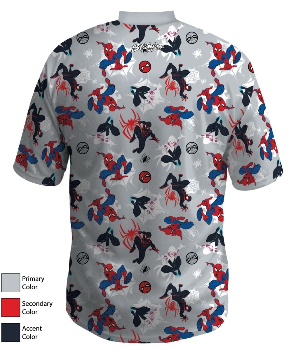 Bowlifi Marvel Spider Man Pattern Jersey