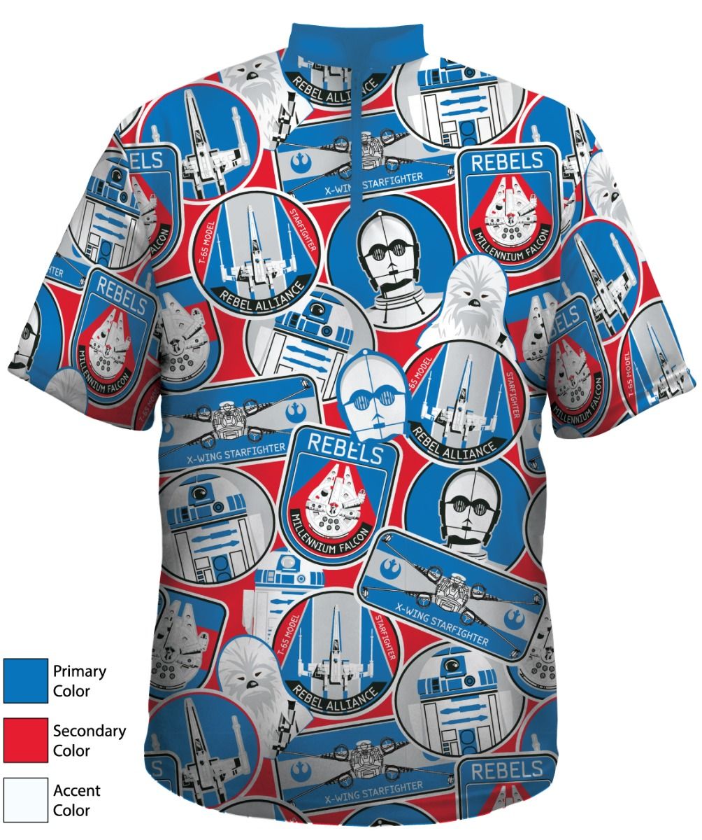 Bowlifi Star Wars Badges Jersey