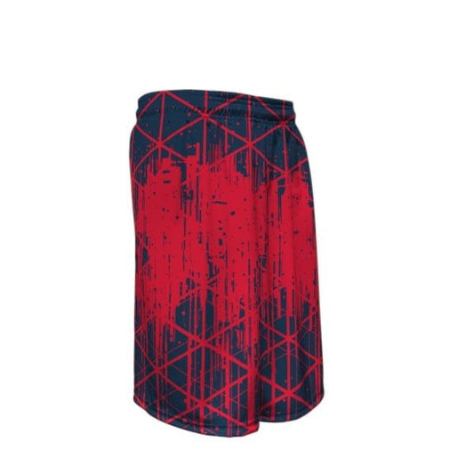 Bowlifi Abstract Vibration Basketball Shorts