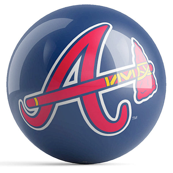 MLB - Atlanta Braves OTB Logo Bowling Ball