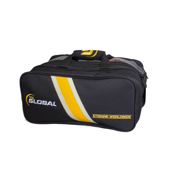 900 Global 2-Ball Deluxe Tote - Black/Gold