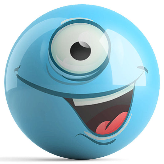 Blue Monster by Brandon Starr OTB Bowling Ball
