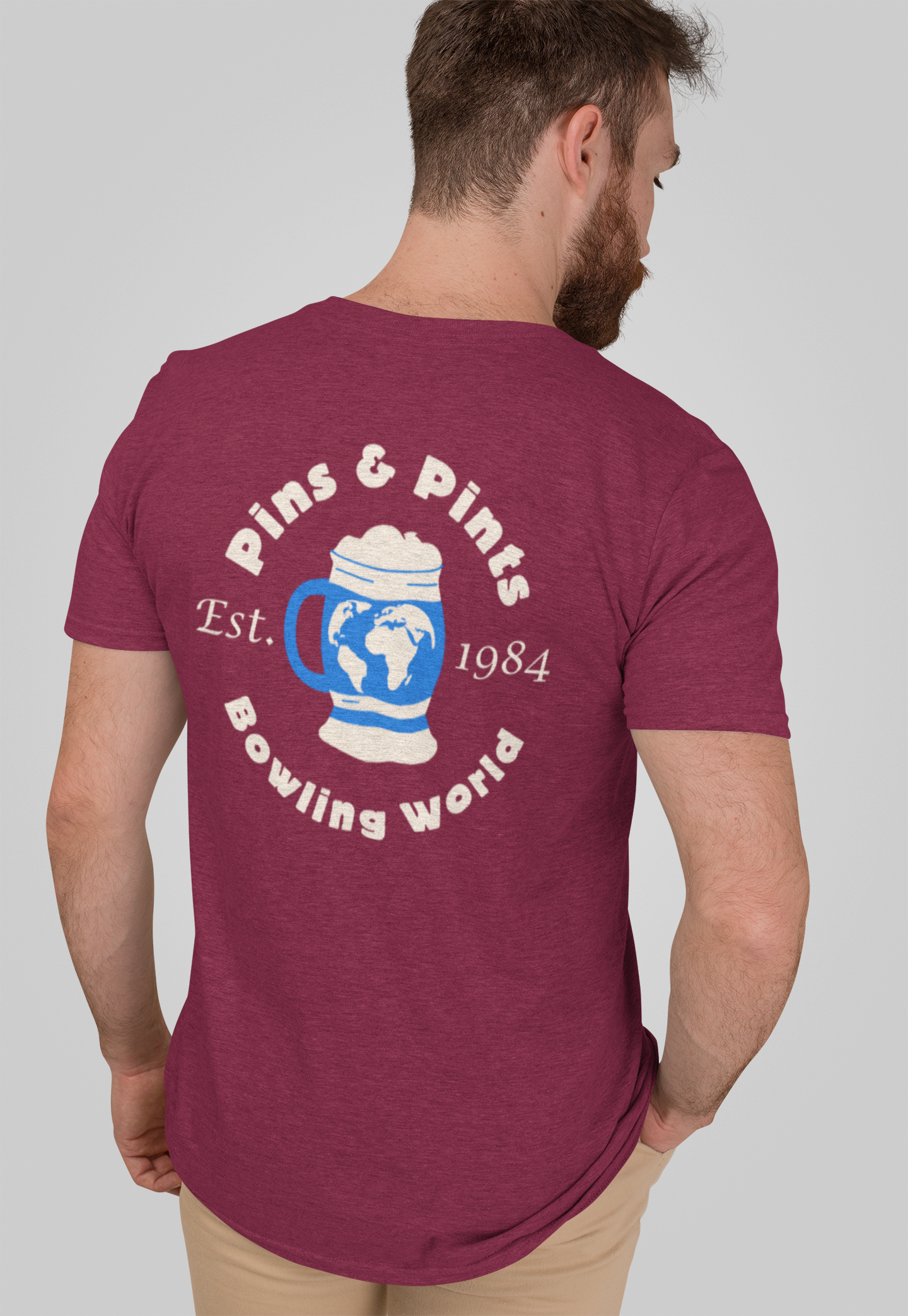 BW "Pins & Pints Unisex Tee Shirt