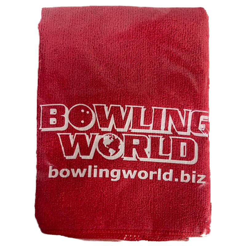 Bowling World Microfiber Towel - Assorted Colors