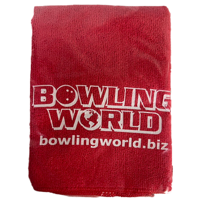 Bowling World Microfiber Towel - Assorted Colors