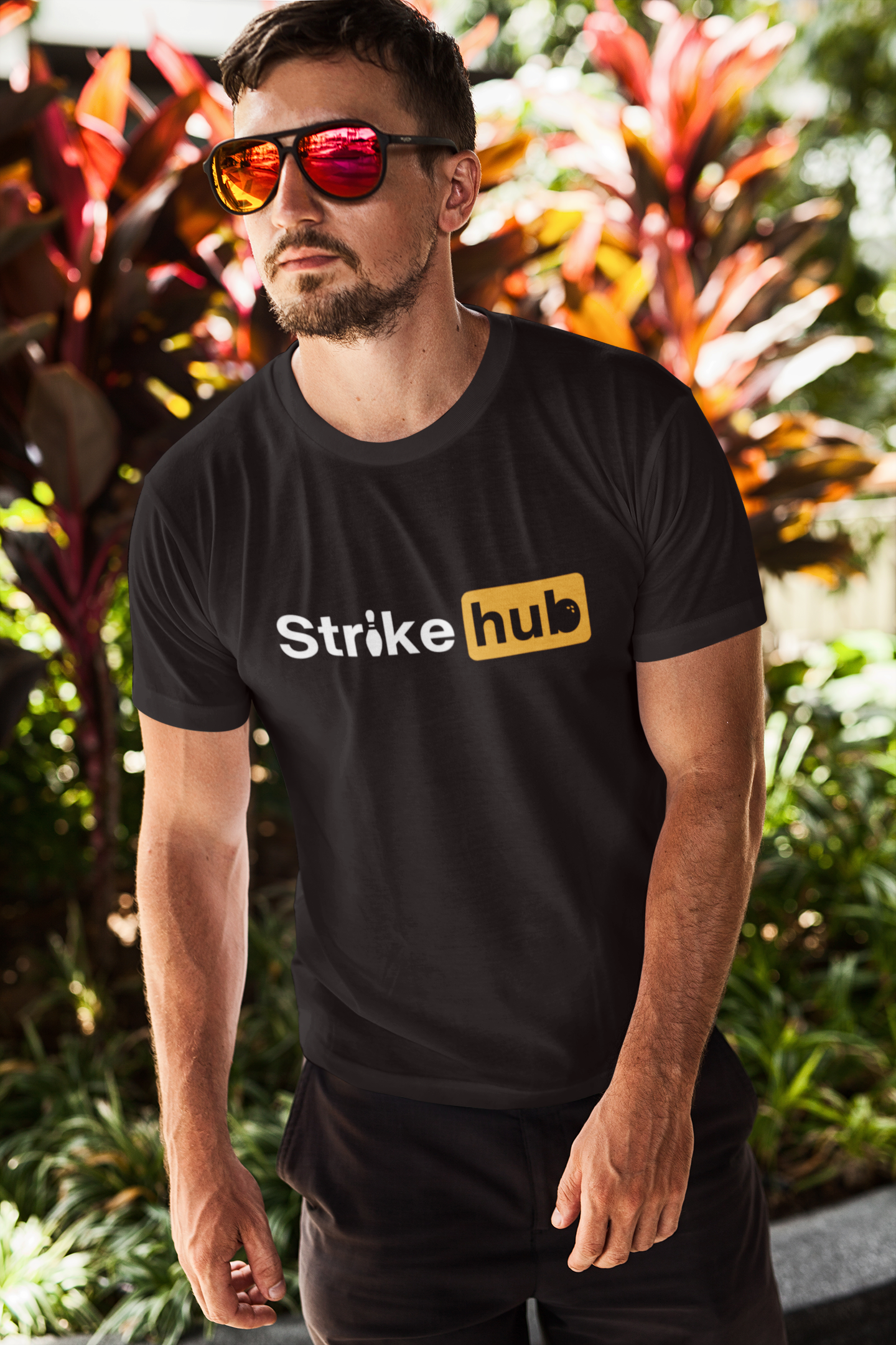 Bowling World "Strike Hub" Unisex Tee Shirt