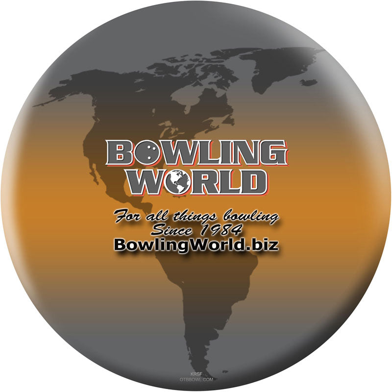 Bowling World Spare Ball - Grey/Orange