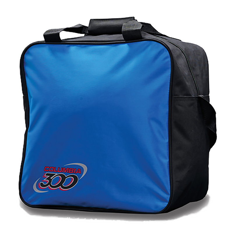 C300 White Dot Single Tote - Blue