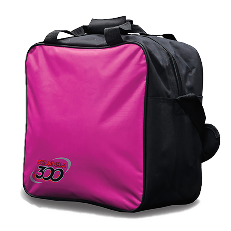 C300 White Dot Single Tote - Pink