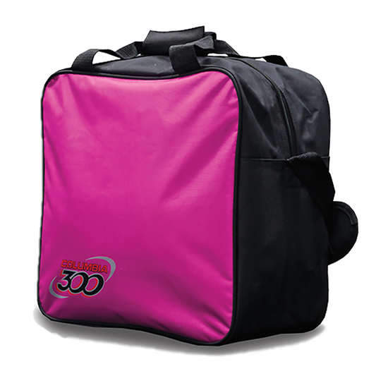 C300 White Dot Single Tote - Pink