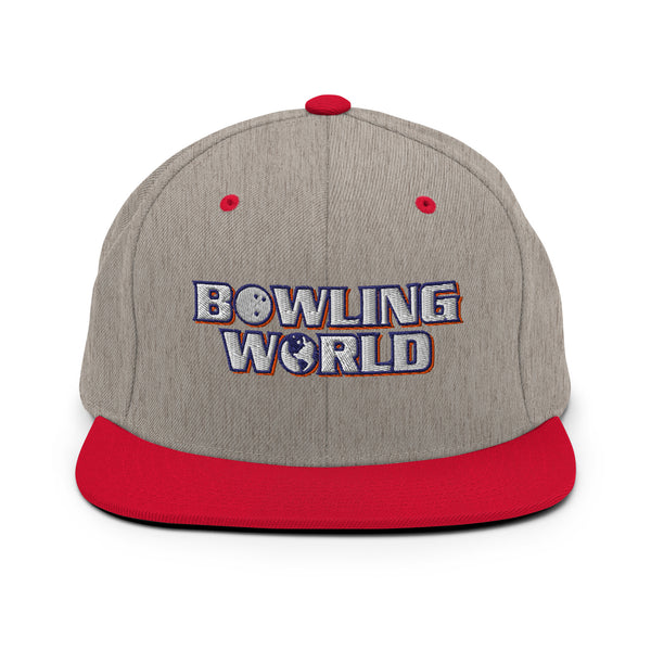 Bowling World Classic Snapback Hat (5 Colors)