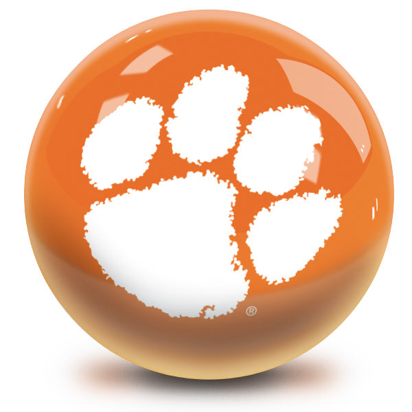 NCAA - Clemson University OTB Logo Bowling Ball