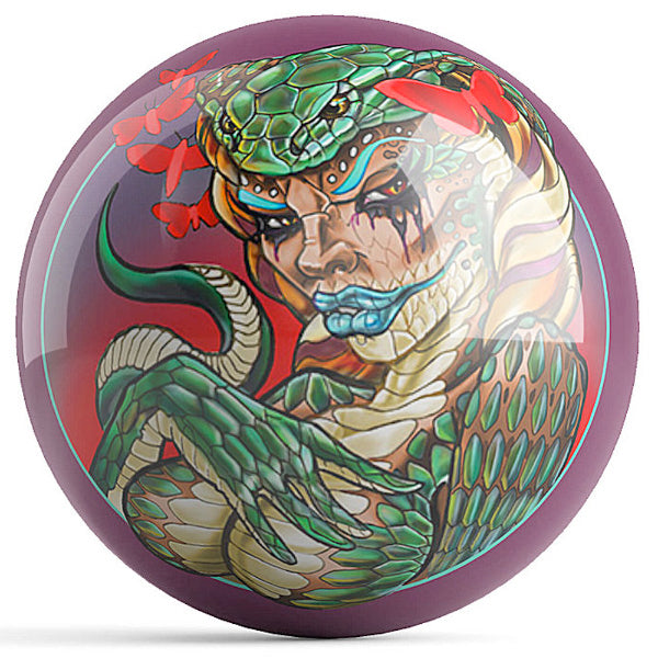 Cobra Girl by J. Danger OTB Bowling Ball
