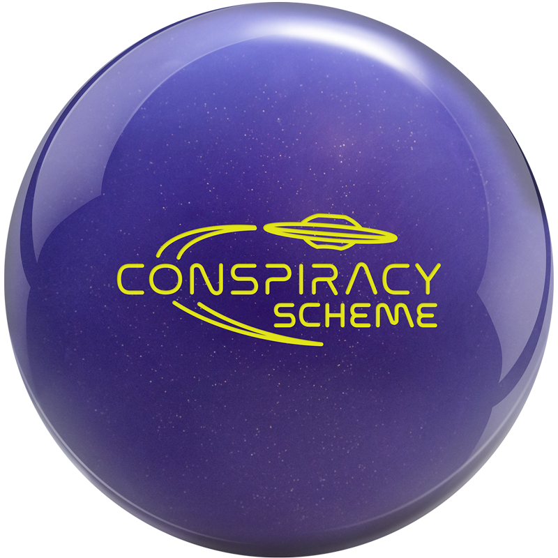 Radical Conspiracy Scheme Bowling Ball