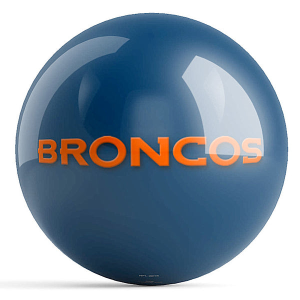 NFL - Denver Broncos OTB Logo Bowling Ball