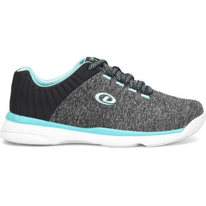 Dexter Elin Grey/Teal Womens Bowling Shoes