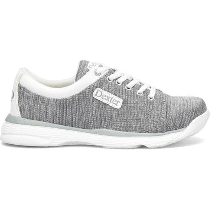 Dexter Ainslee Grey/White Womens Bowling Shoes