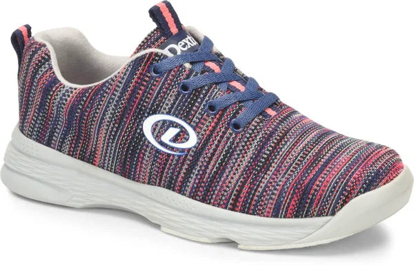 Dexter Abby Pink/Blue/Multi Womens Bowling Shoe