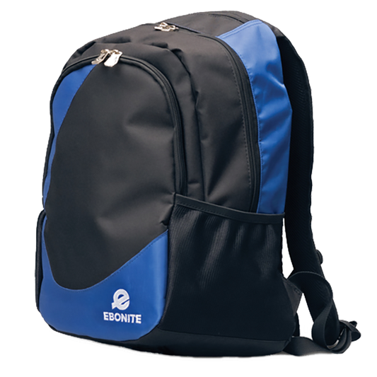 Ebonite Backpack - Black/Blue