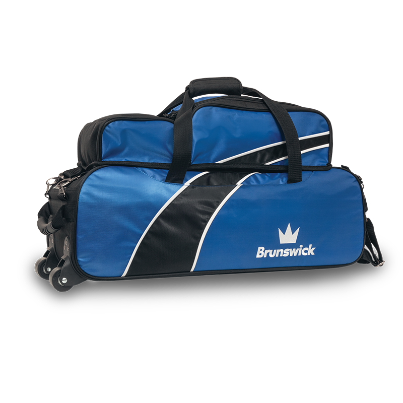 Brunswick Edge Triple Tote B/B - W/ Pouch